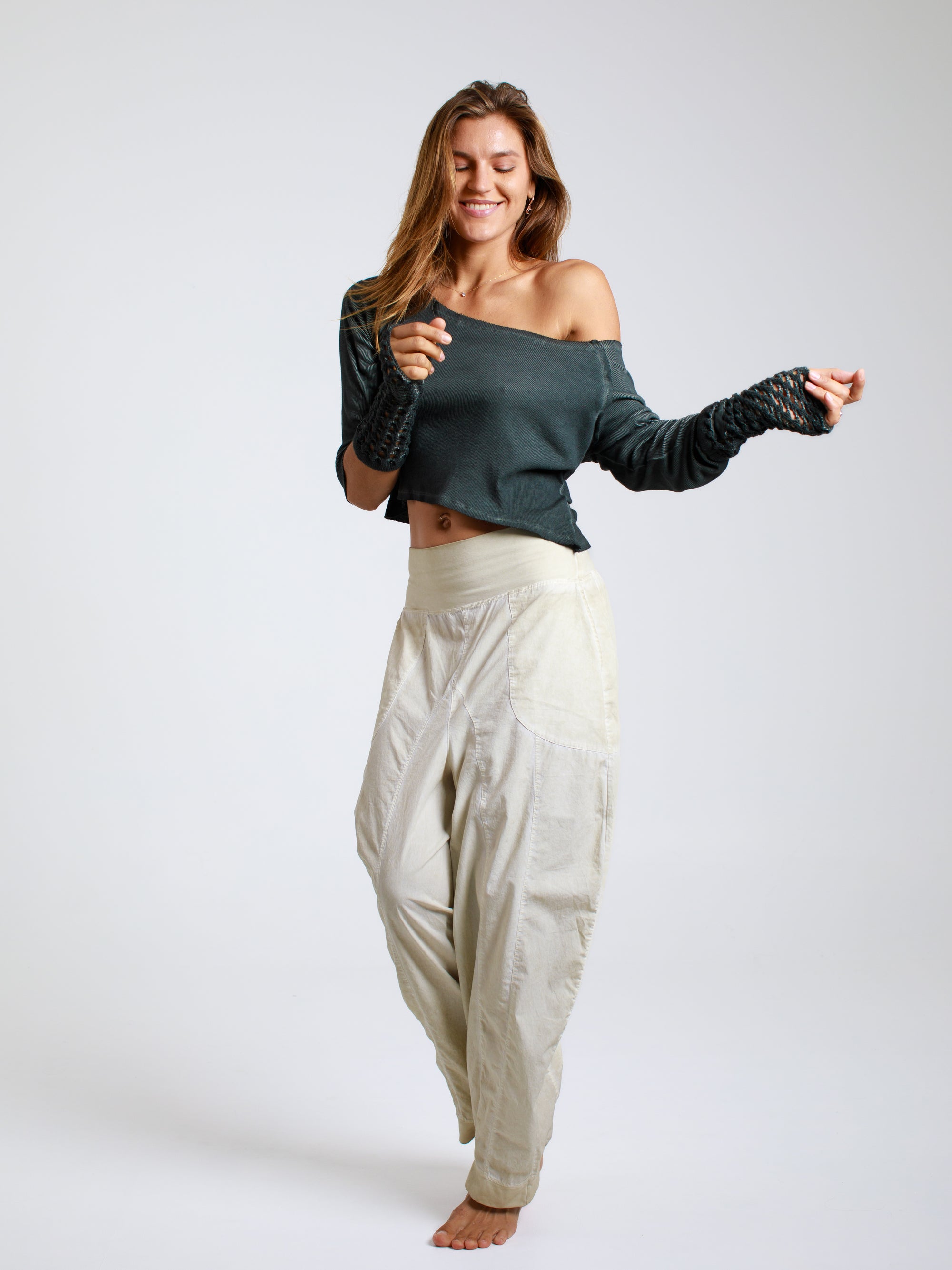 Oversized Poplin Pants