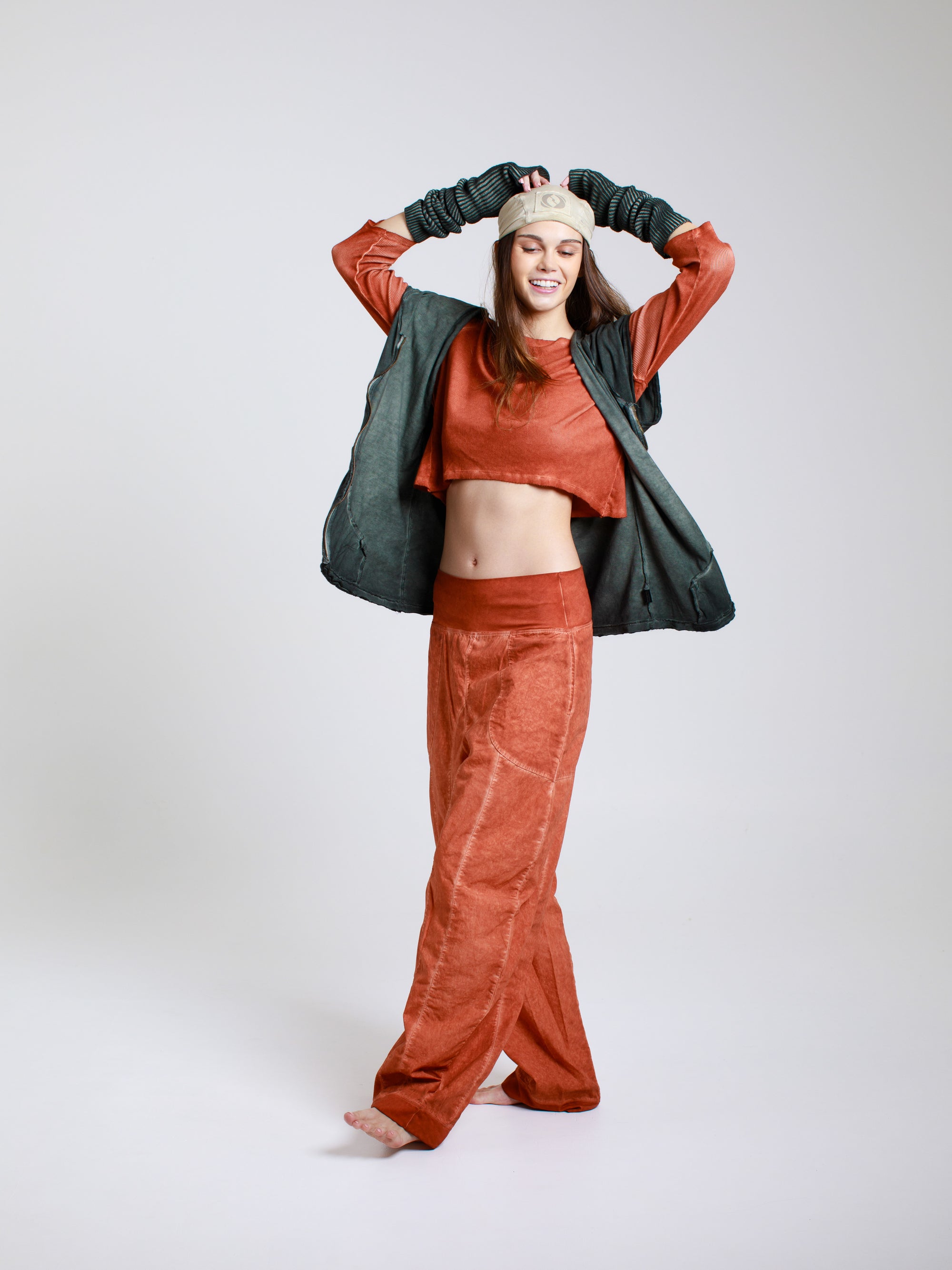 Oversized Poplin Pants
