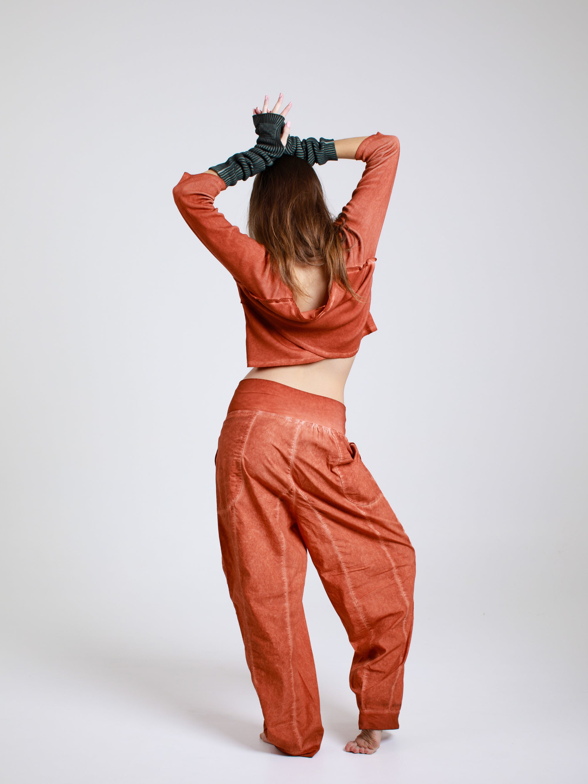 Twist-Detail Cropped Top