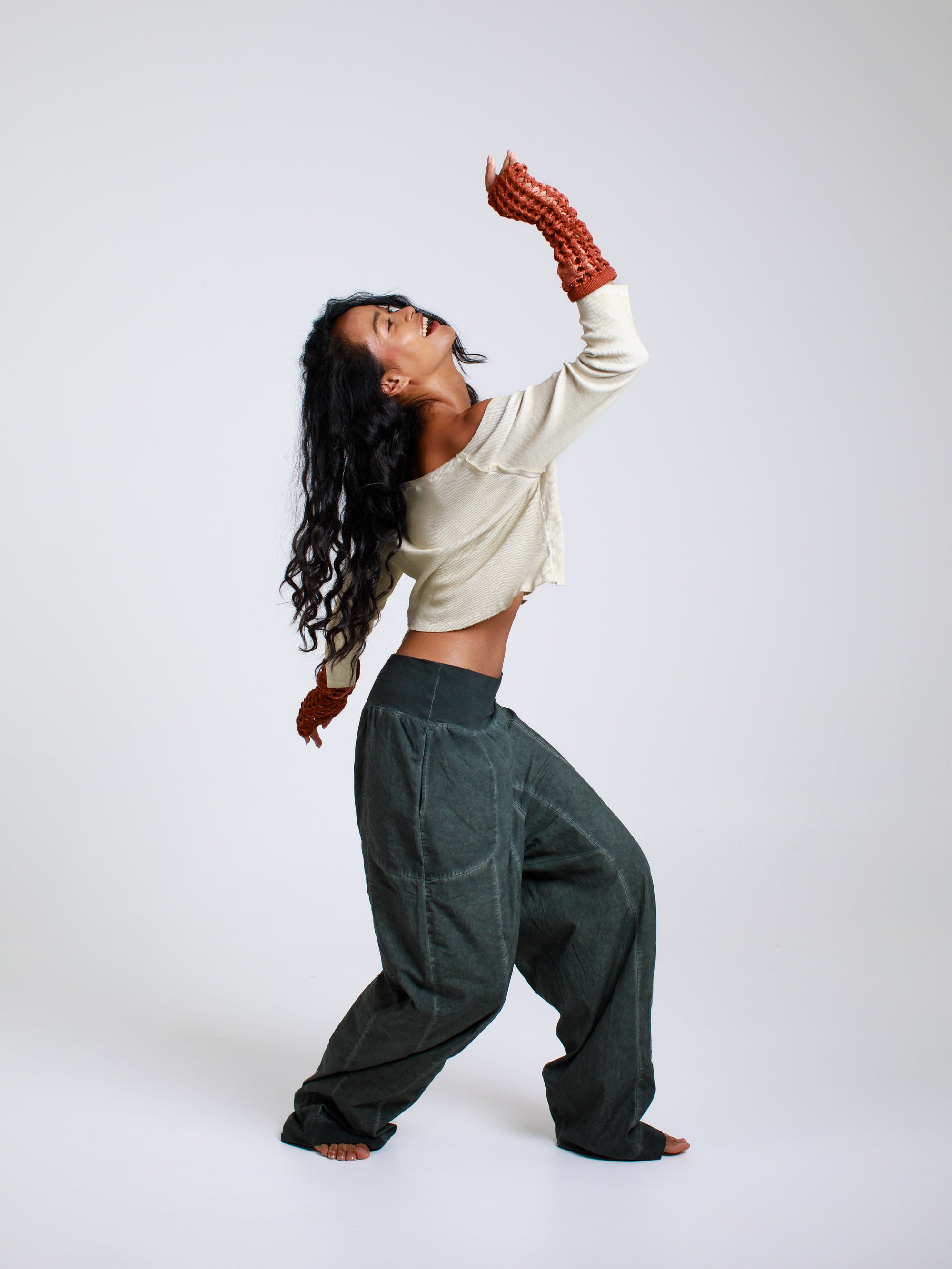 Oversized Poplin Pants