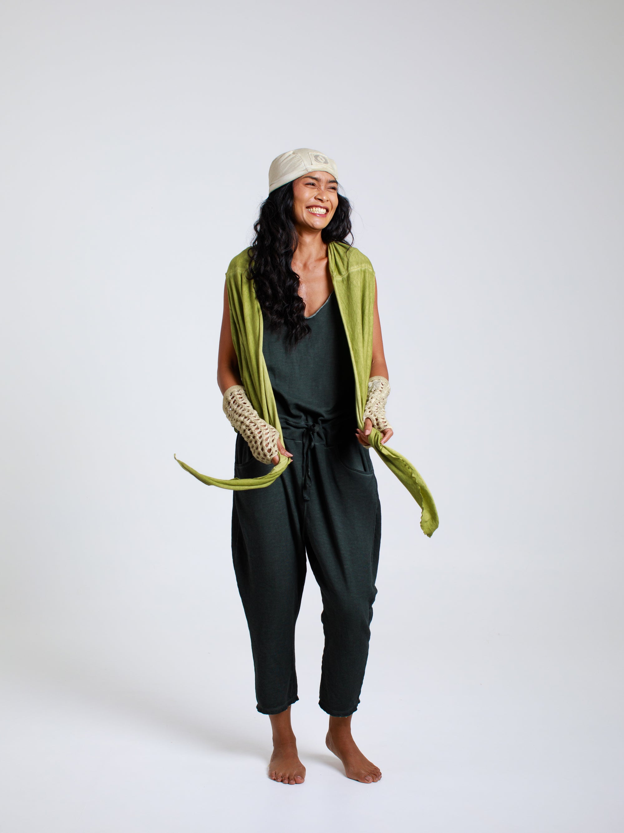 Shawl with Opening