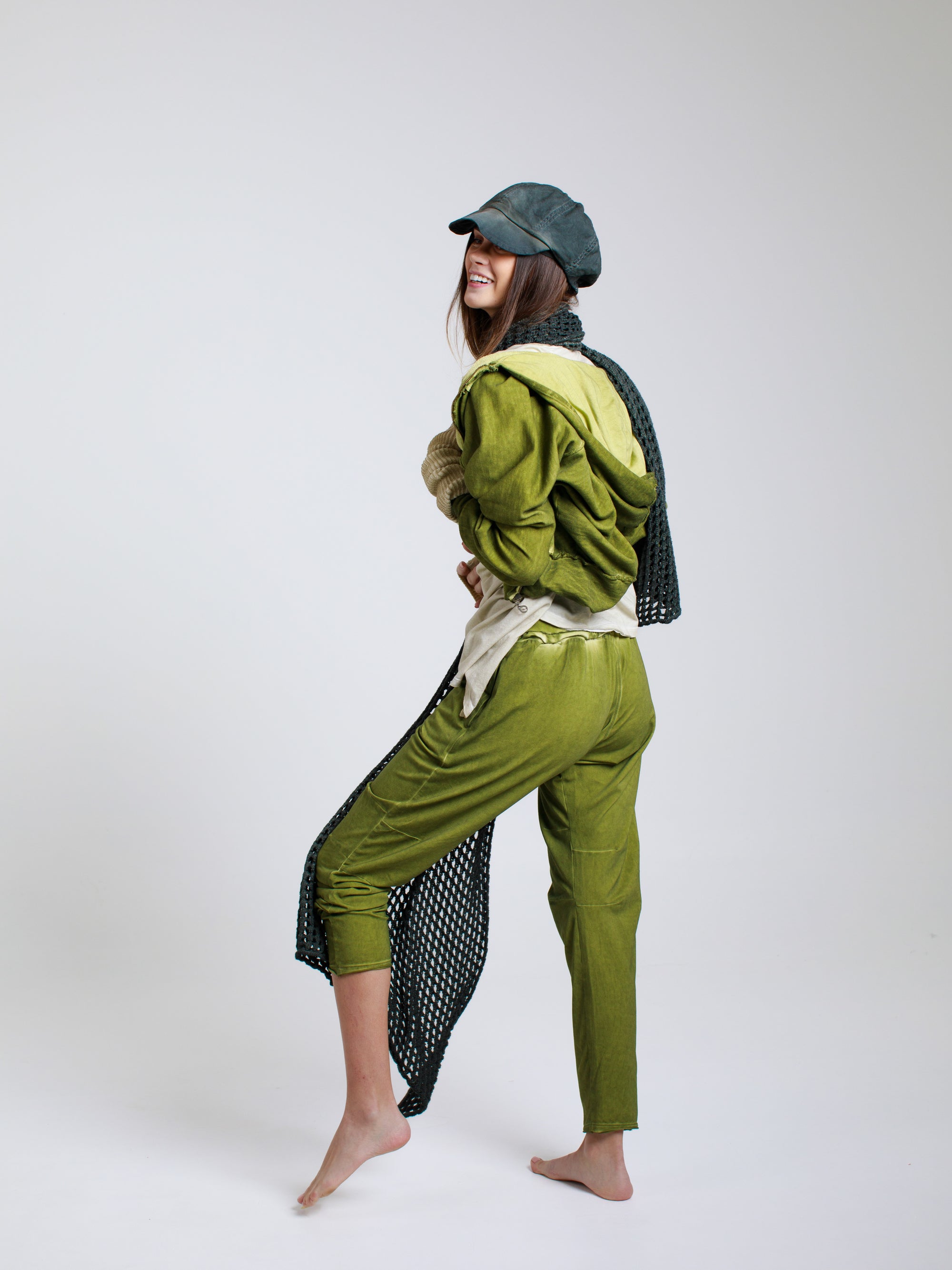 Slim-Fit Drawstring Pants