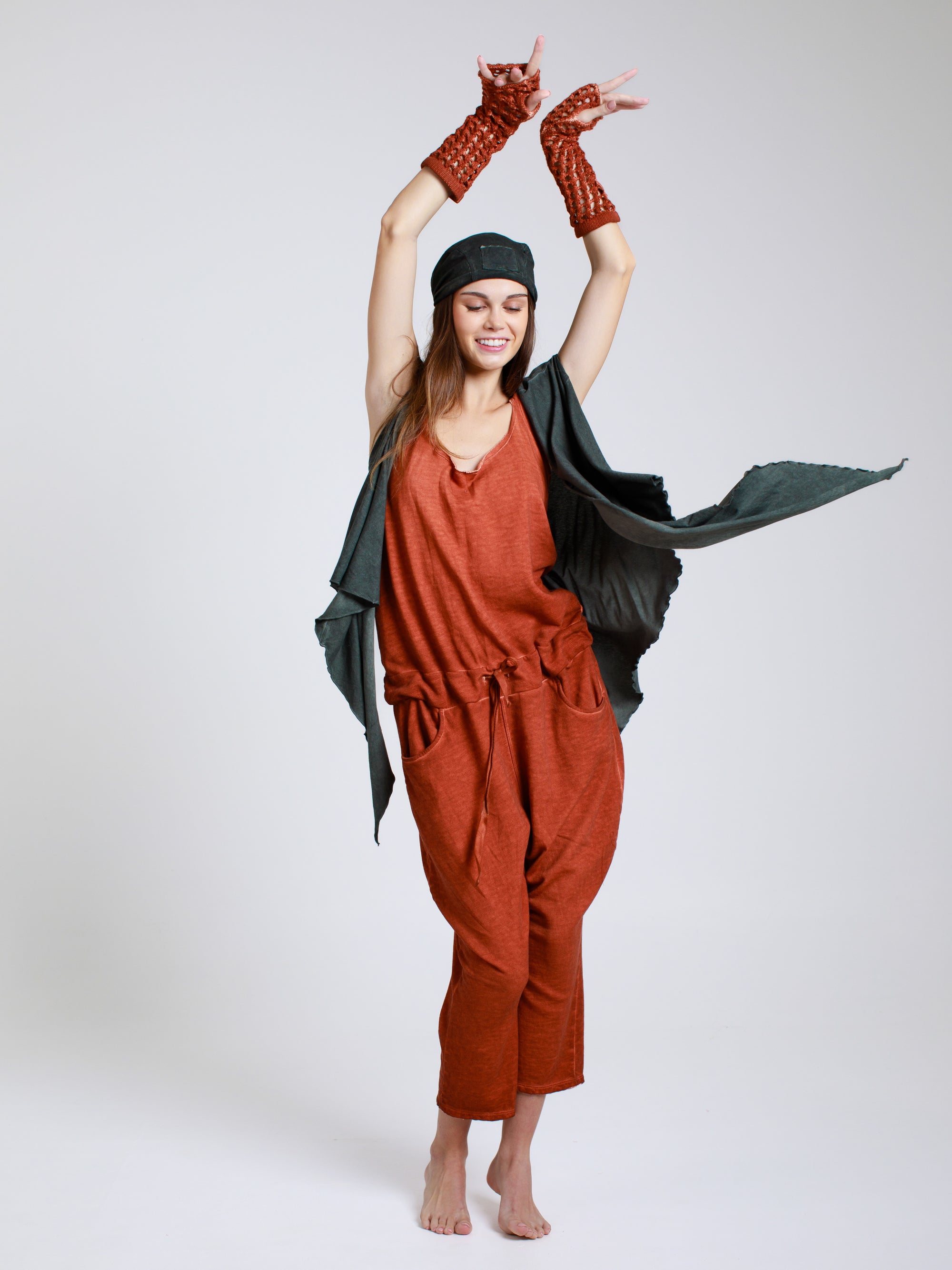 Shawl with Opening