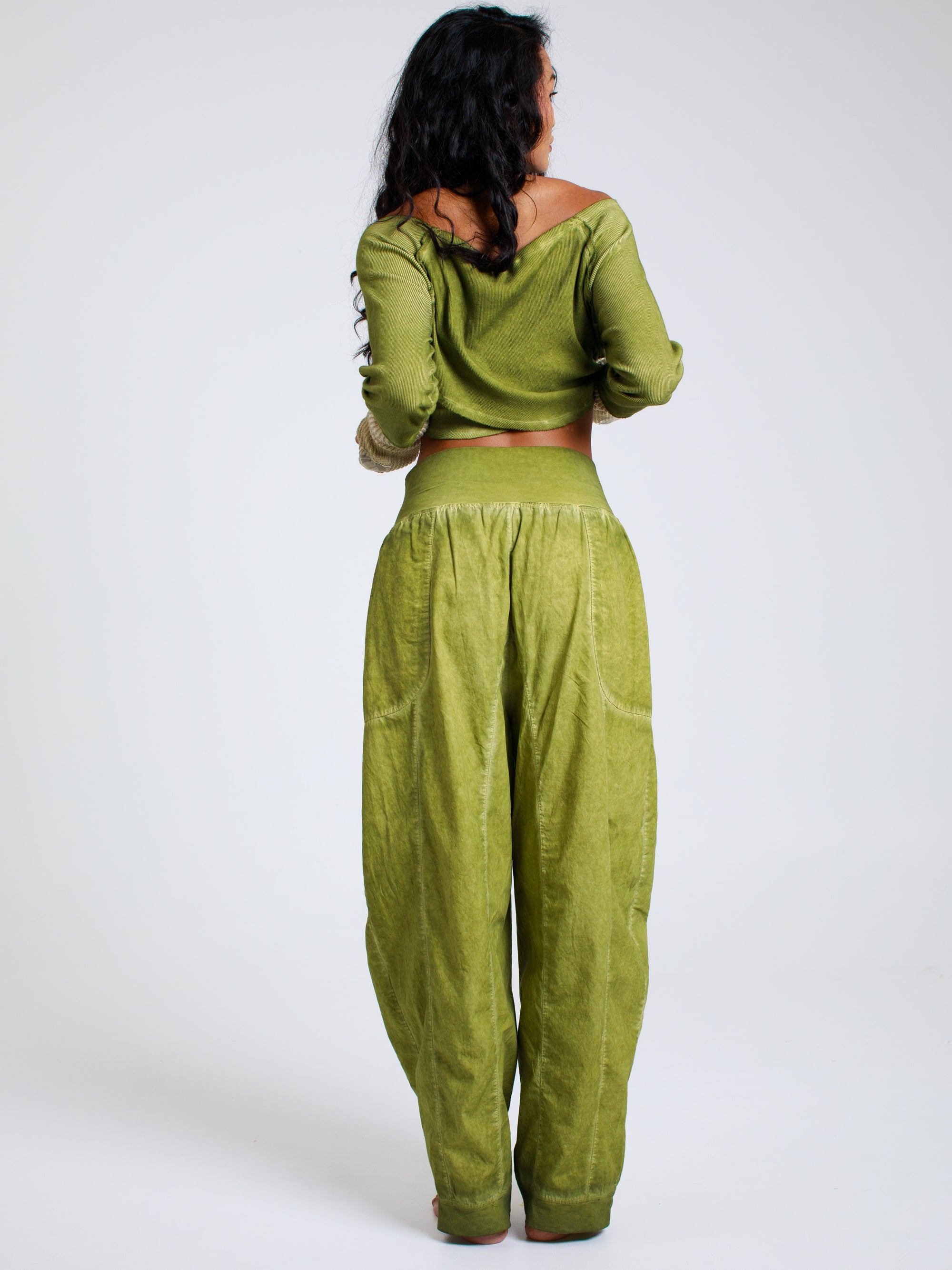 Oversized Poplin Pants