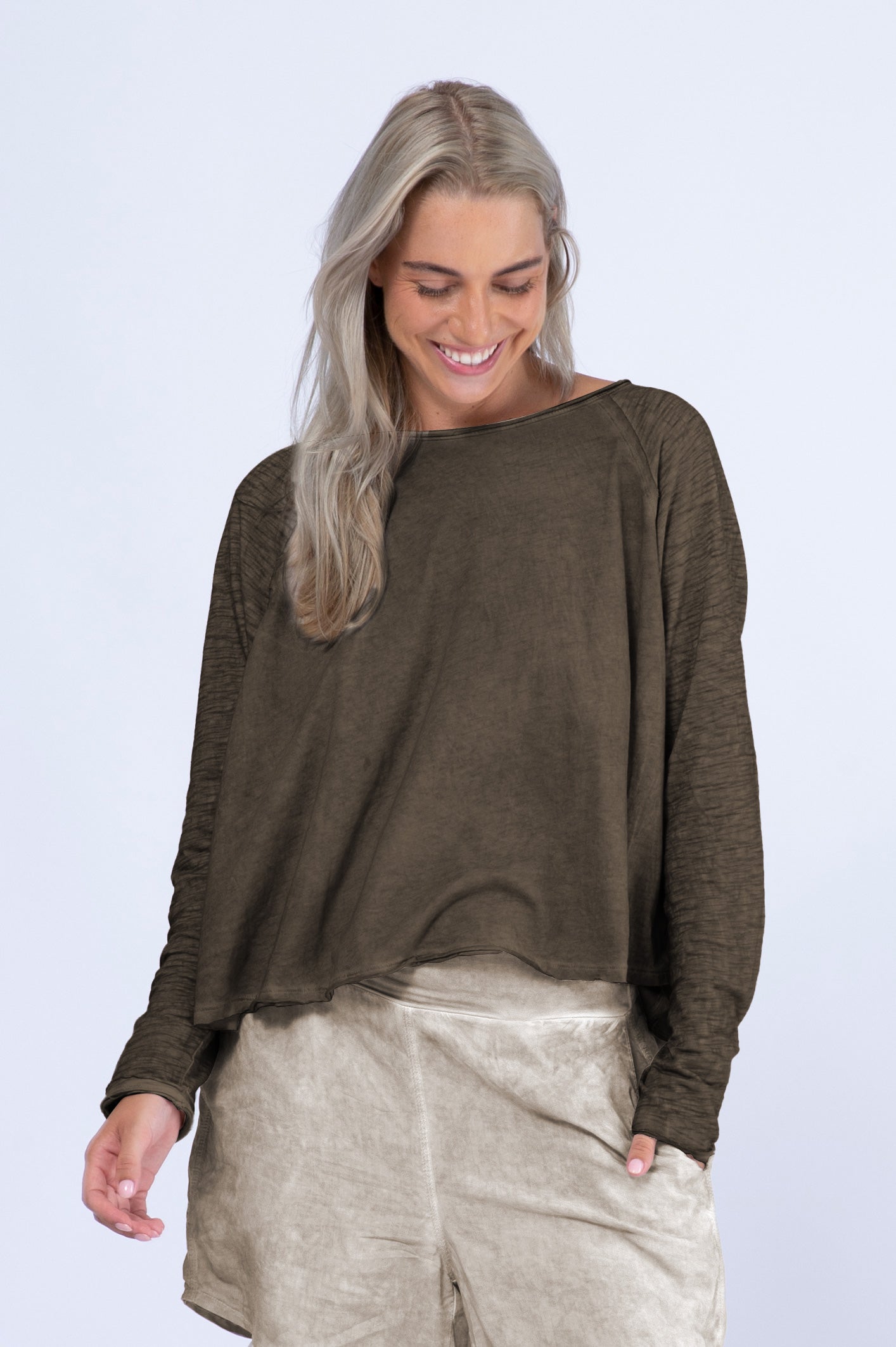 Long Sleeves Raglan Tshirt