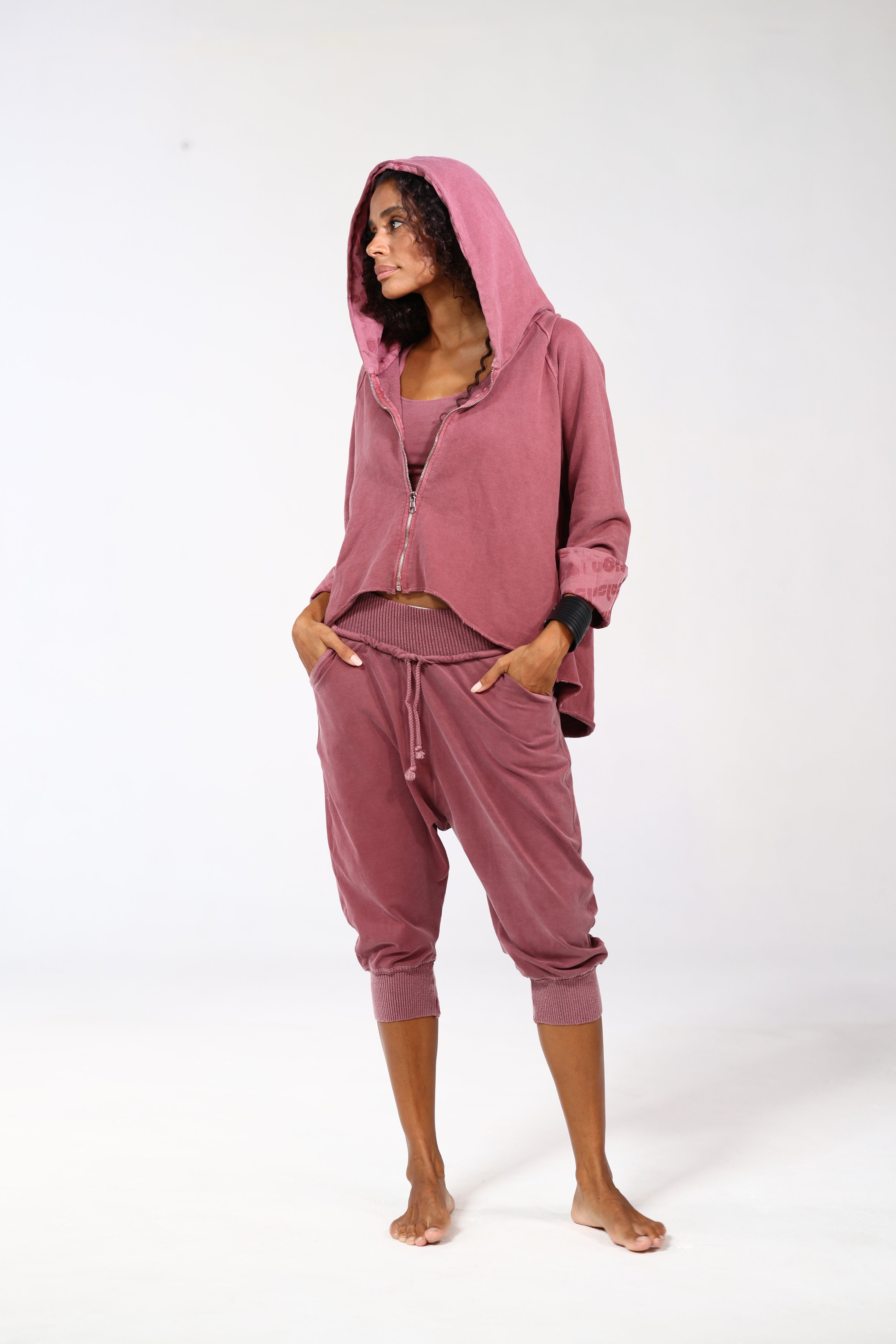 SALSATION ウェア　Sサイズ SWITCHING PIERCED ZIP HOODIE -2.COLOR- | WALKIN STORE WEB SHOP