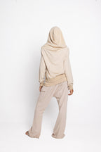 Knitted Hoodie Jacket