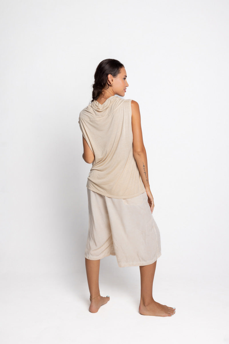 Rayon Satin Bermuda
