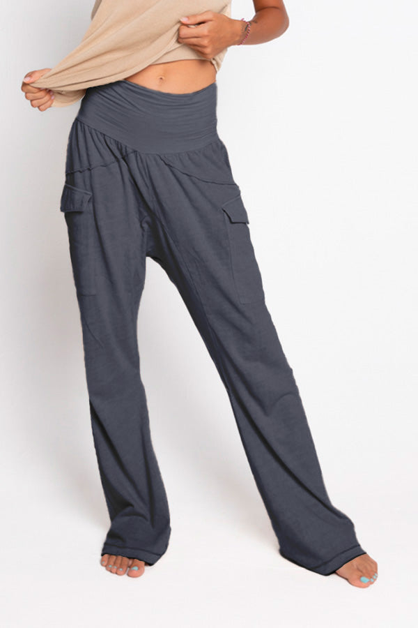 Low Hip Pocket Pants