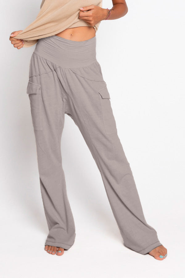 Low Hip Pocket Pants