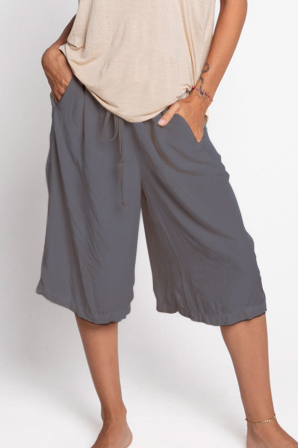 Rayon Satin Bermuda