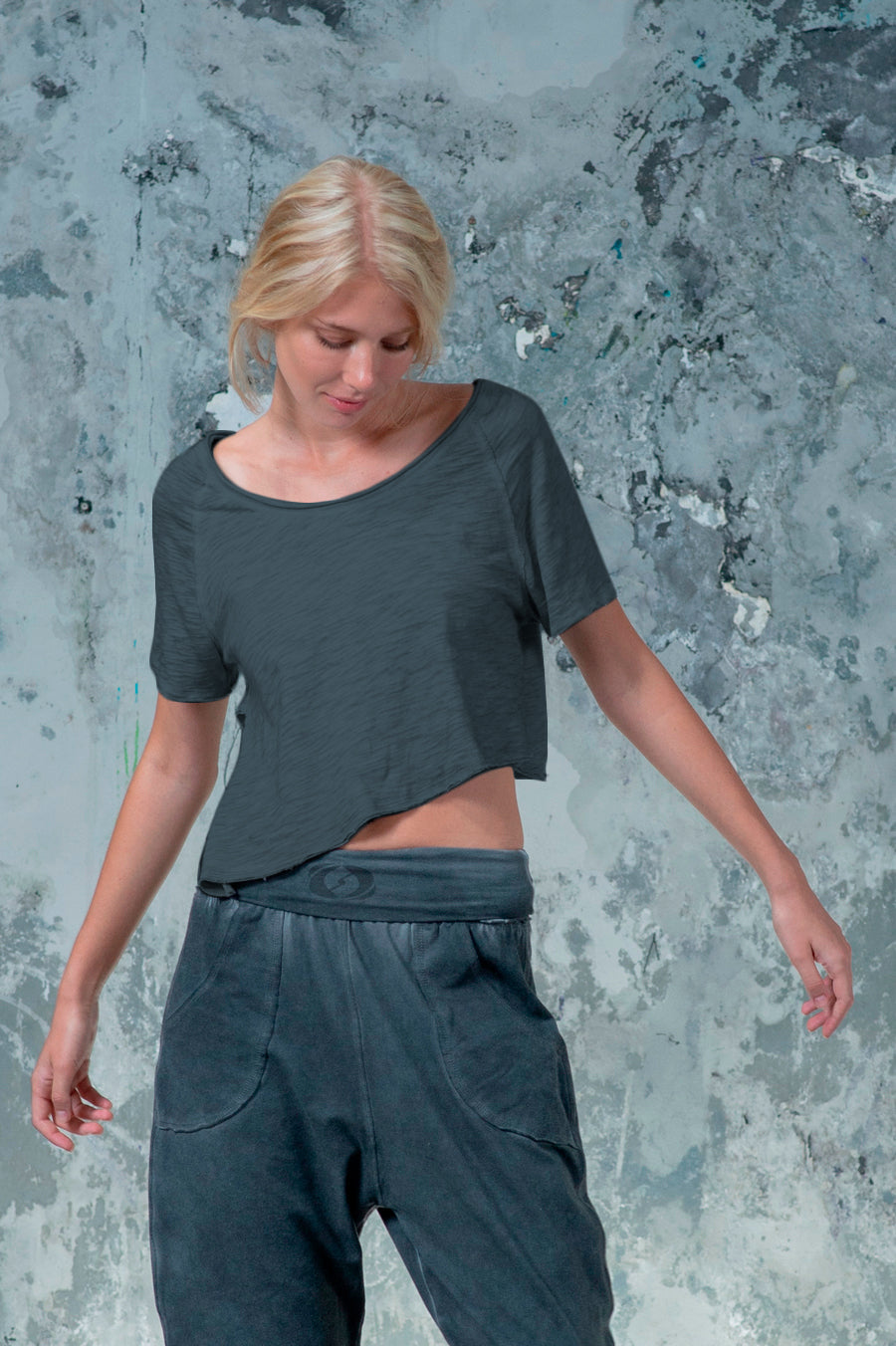 Asymmetrical Crop Top