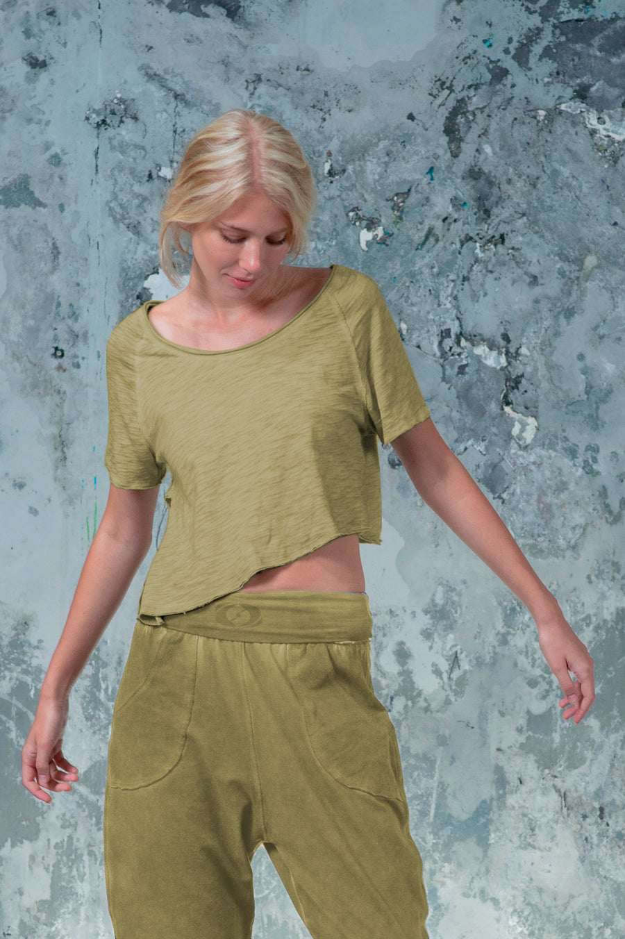 Asymmetrical Crop Top