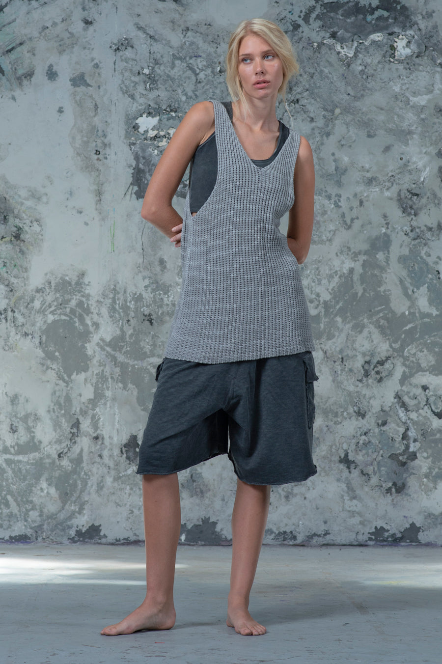 Knitted Singlet Top
