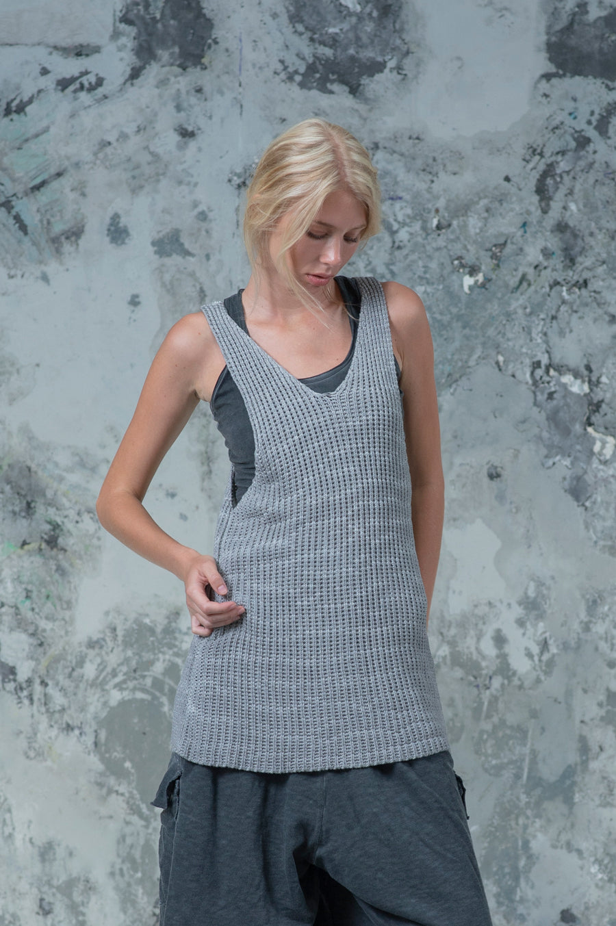 Knitted Singlet Top