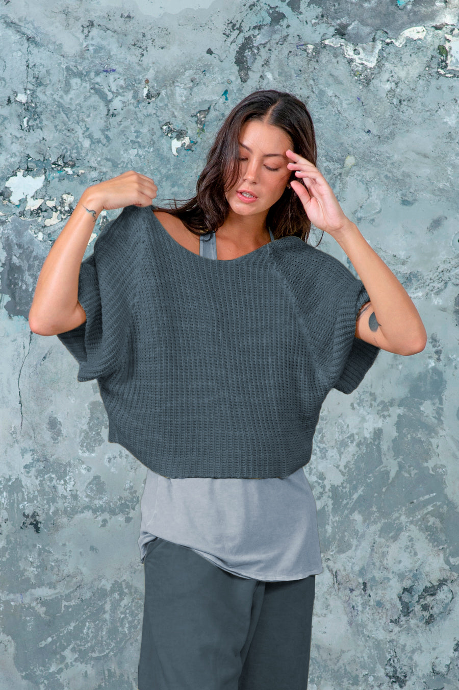 Oversized Knitted Sweater