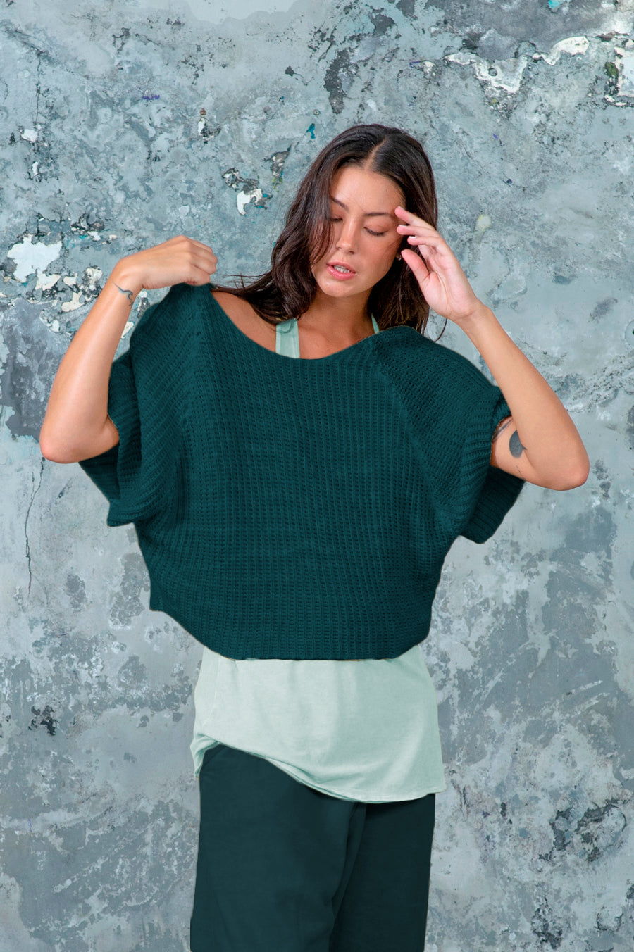 Oversized Knitted Sweater