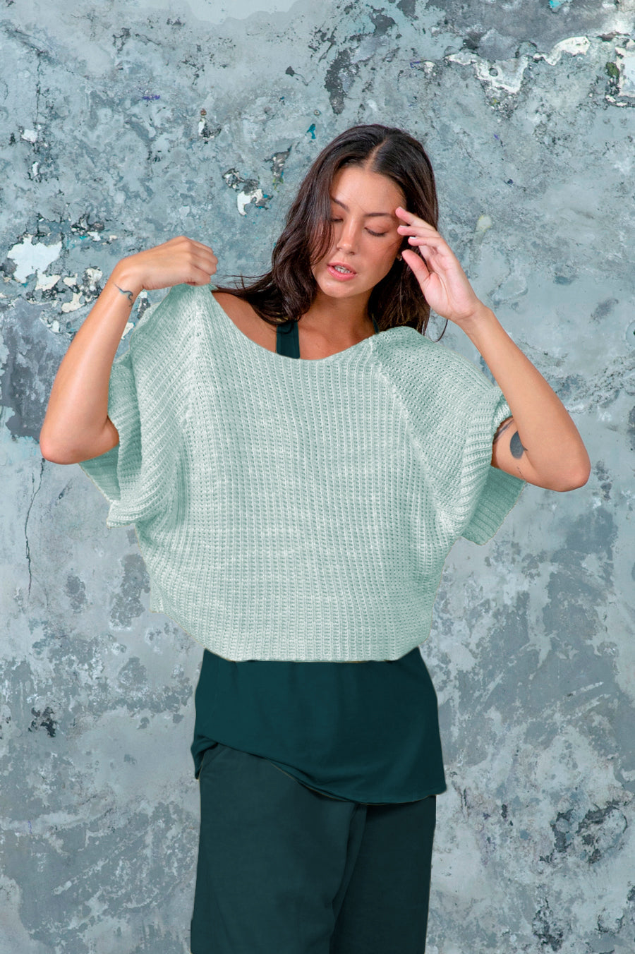 Oversized Knitted Sweater