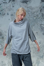 Scarf Neck Sweater