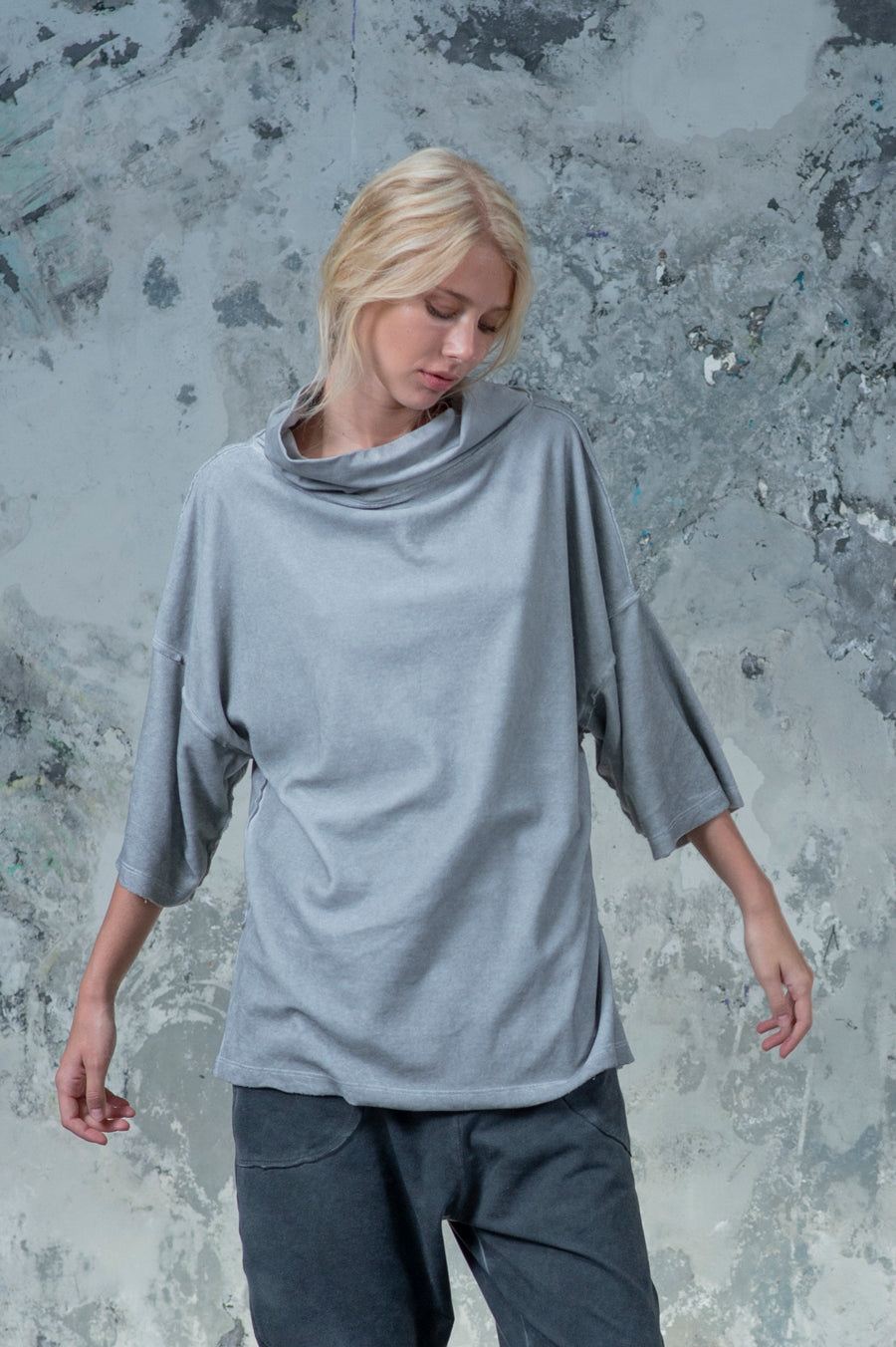 Scarf Neck Sweater