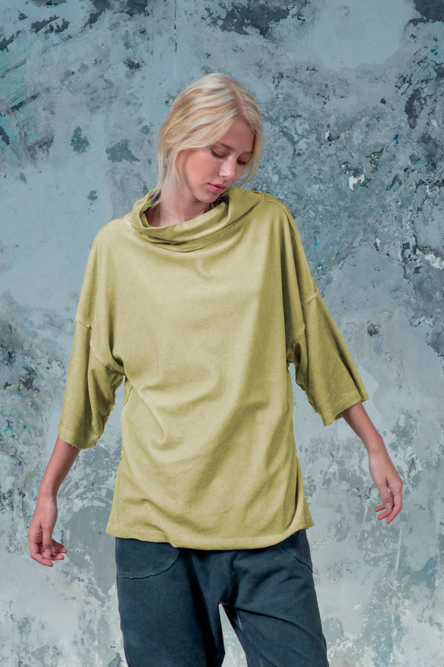 Scarf Neck Sweater