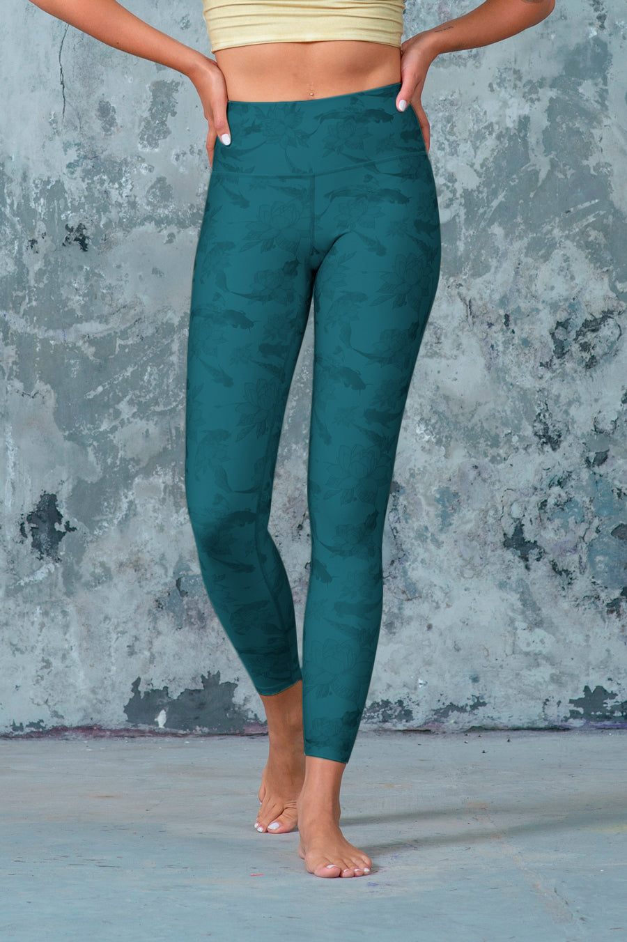 Flower Print Leggings
