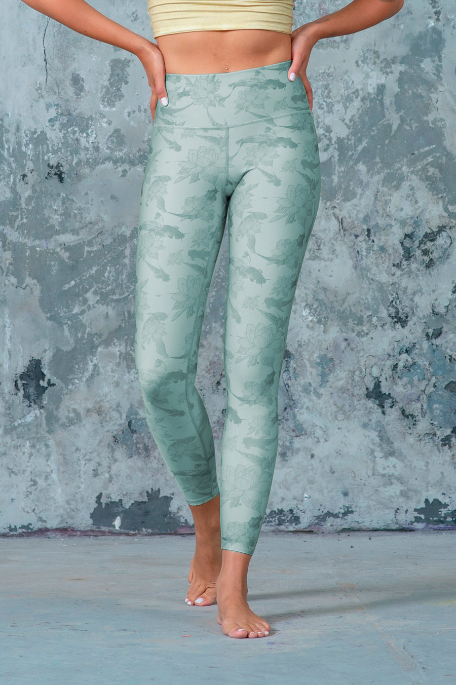 Flower Print Leggings