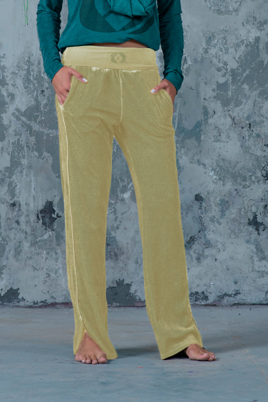 Velour Flare Pants