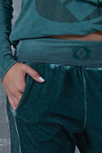 Velour Flare Pants