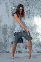 Oversized Pocket Shorts