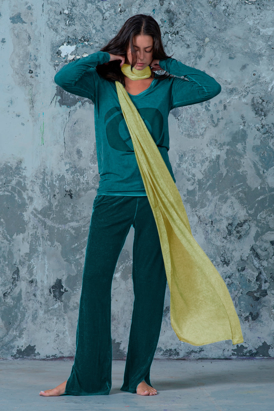 Long Rayon Scarf