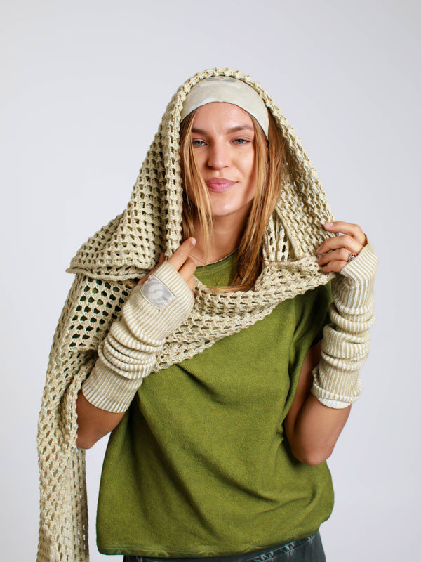 Rib Knit-Gloves