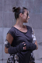Rib Knit-Gloves