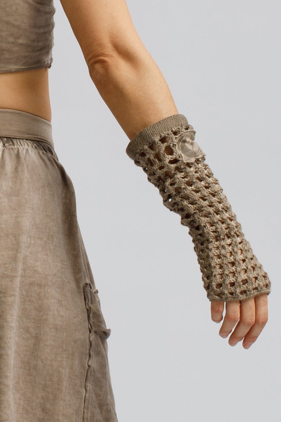 Net Knit-Gloves