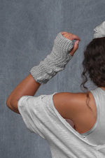 Net Knit-gloves
