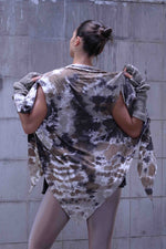 Shawl with Opening