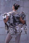 Shawl with Opening