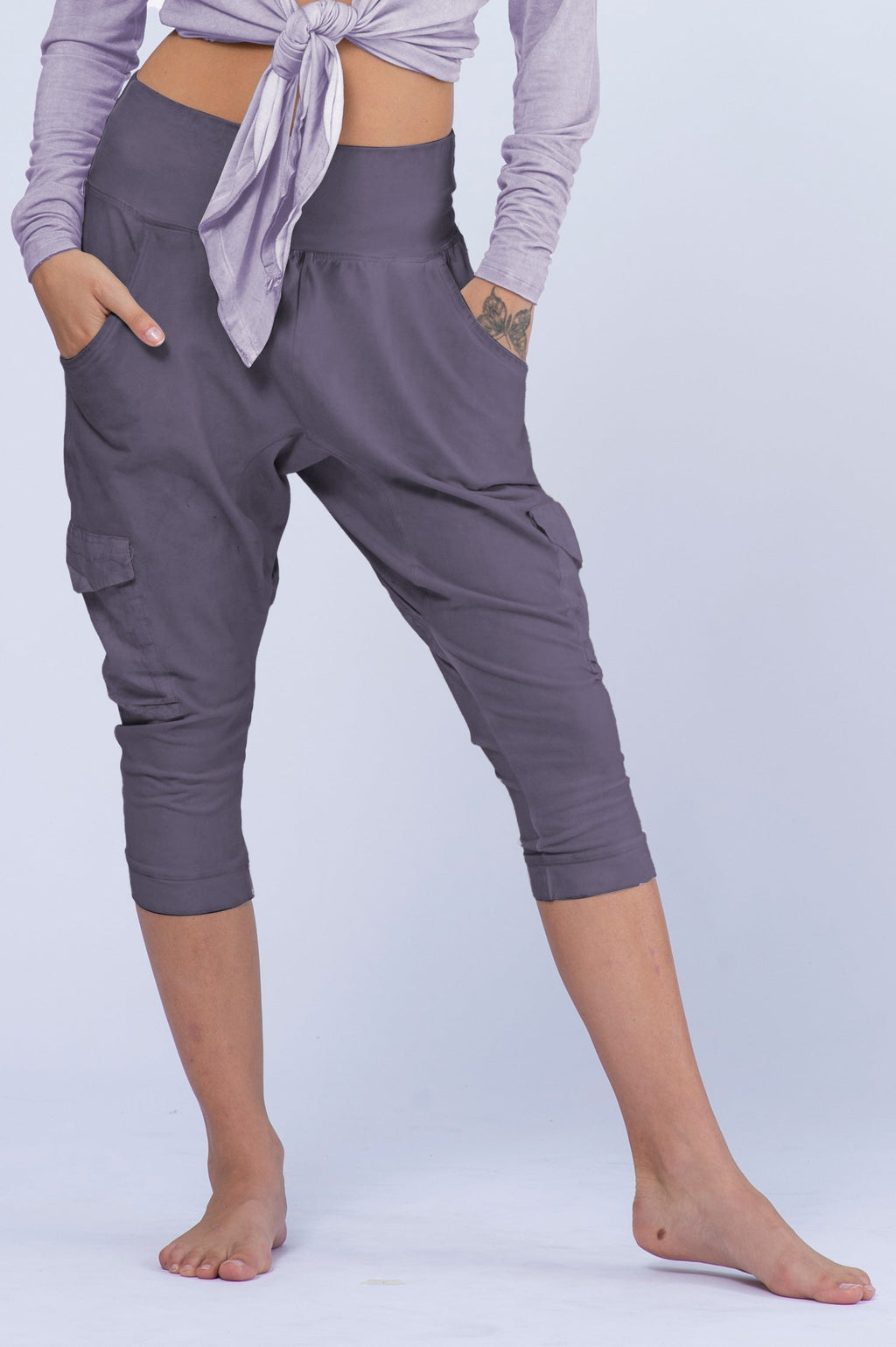 Capri Low Crotch Pants