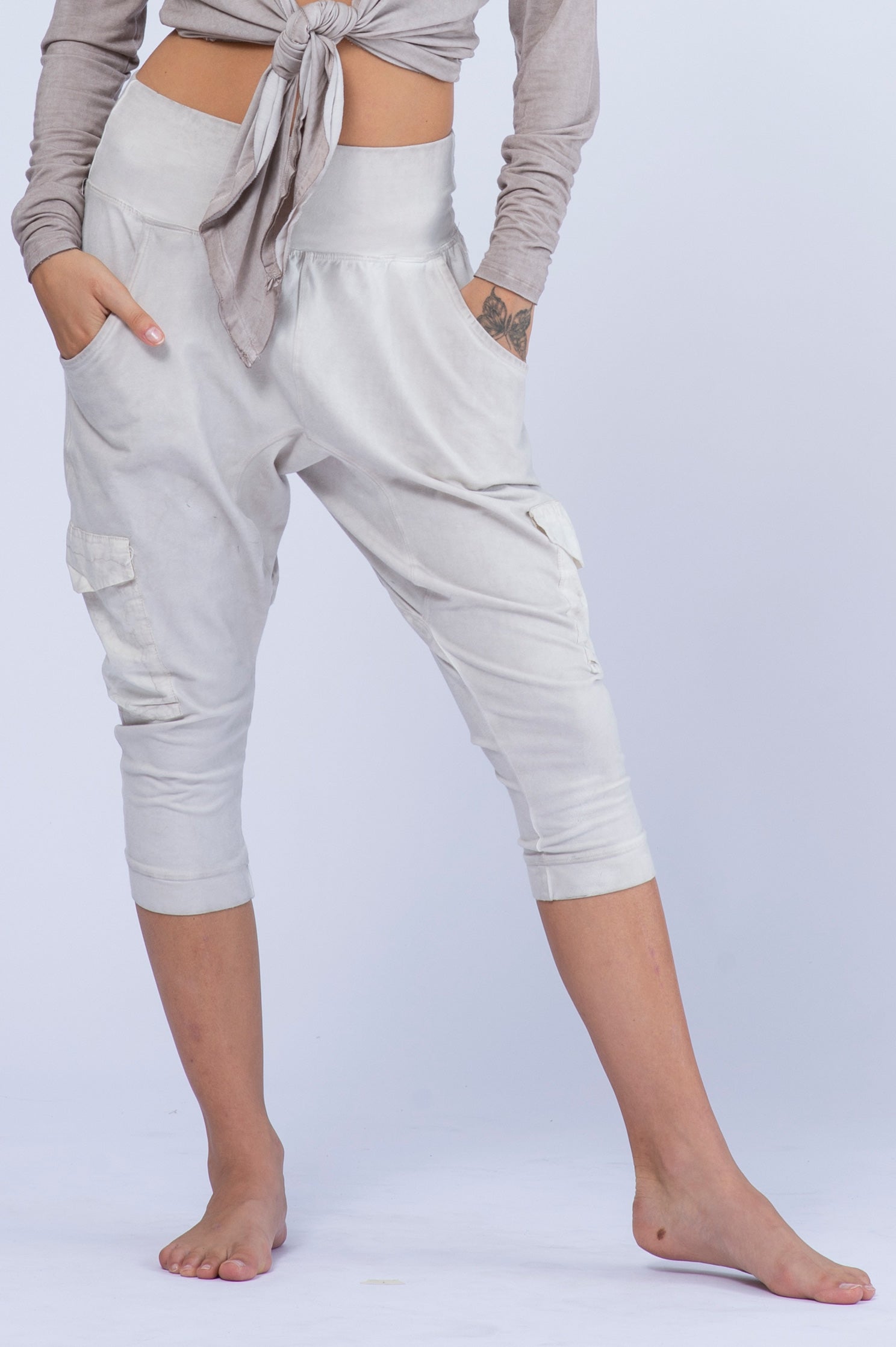 Capri Low Crotch Pants