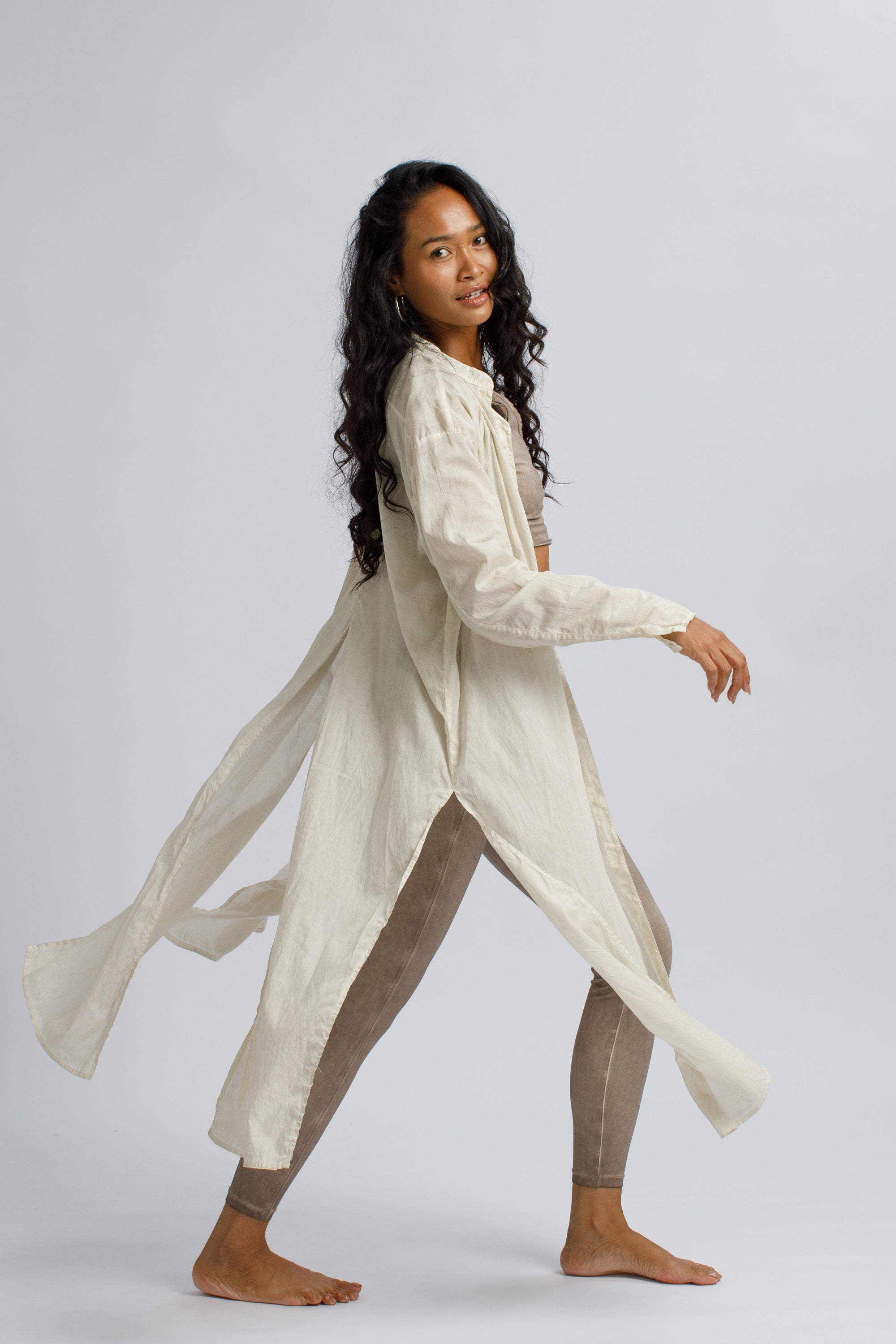 Split-Side Dance Shirt