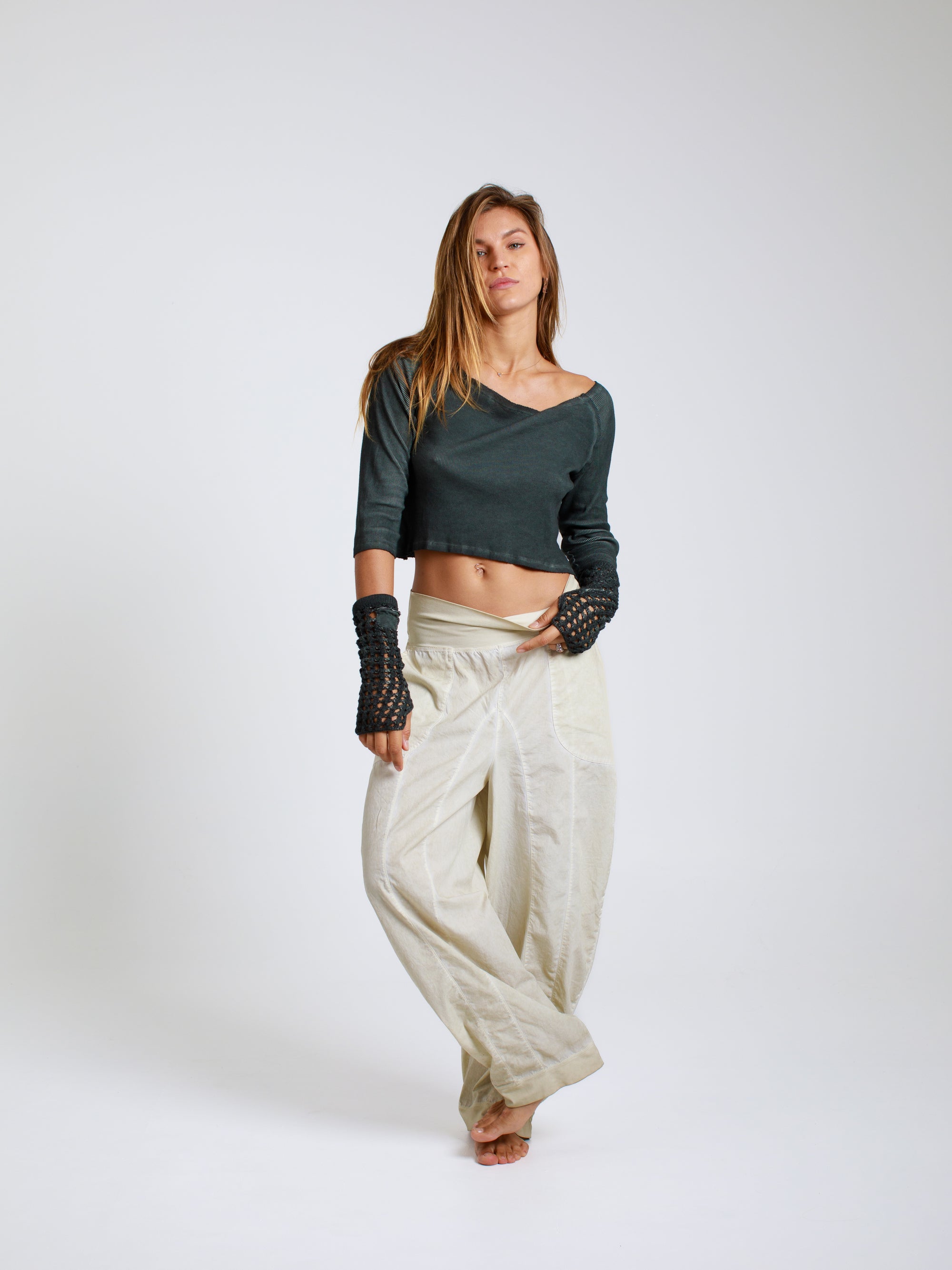 Oversized Poplin Pants