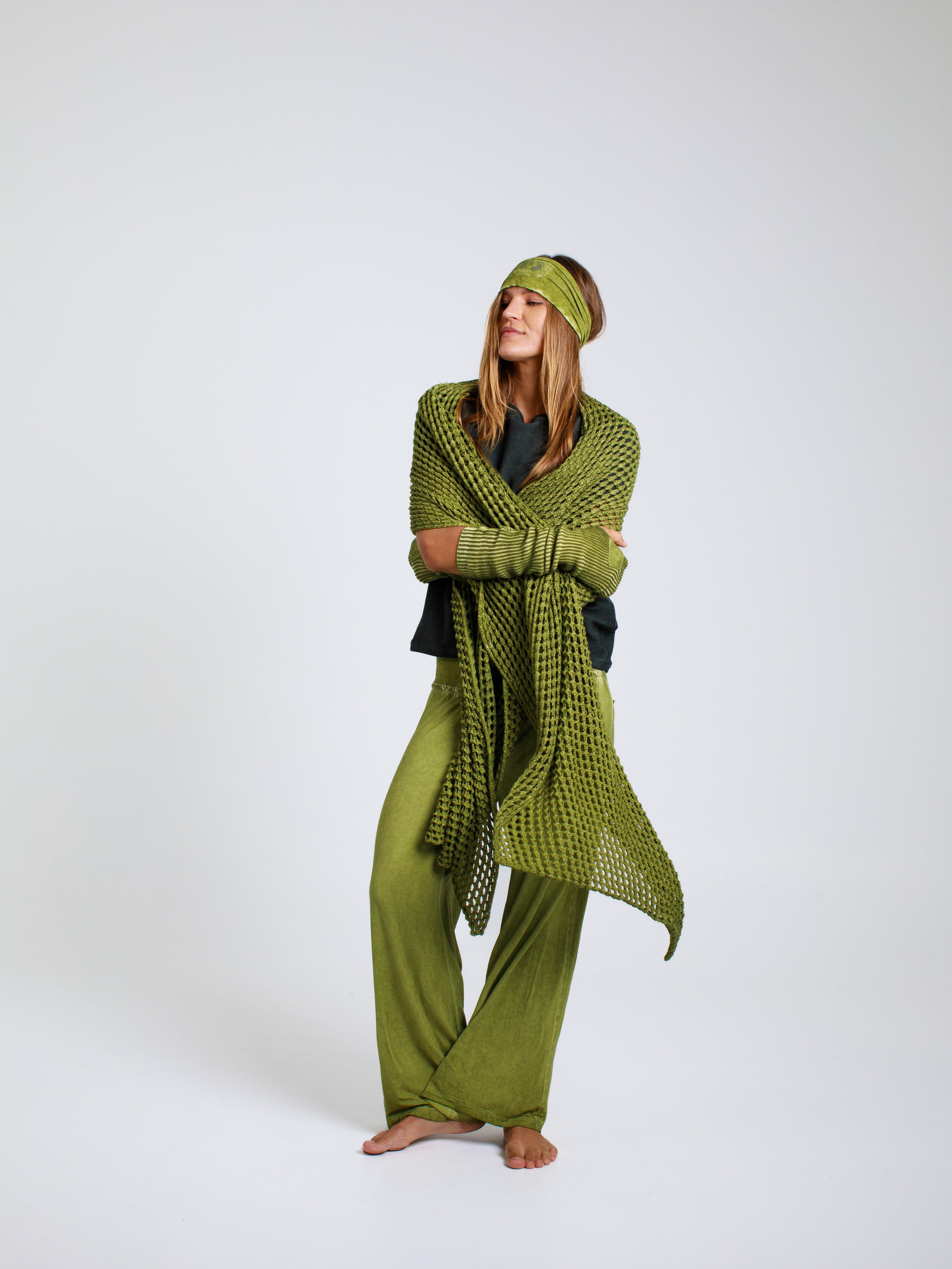 Knitted scarf