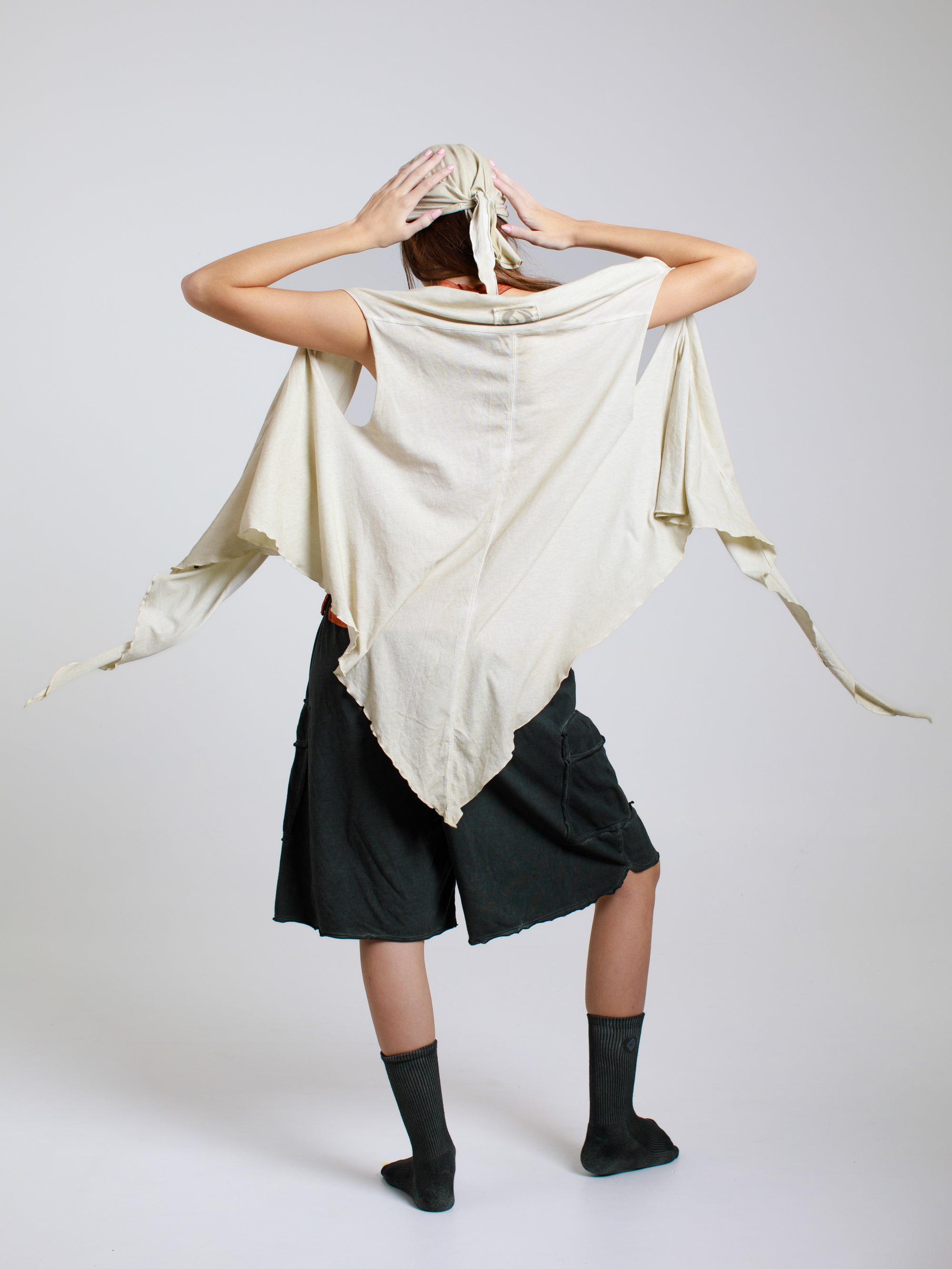 Shawl with Opening