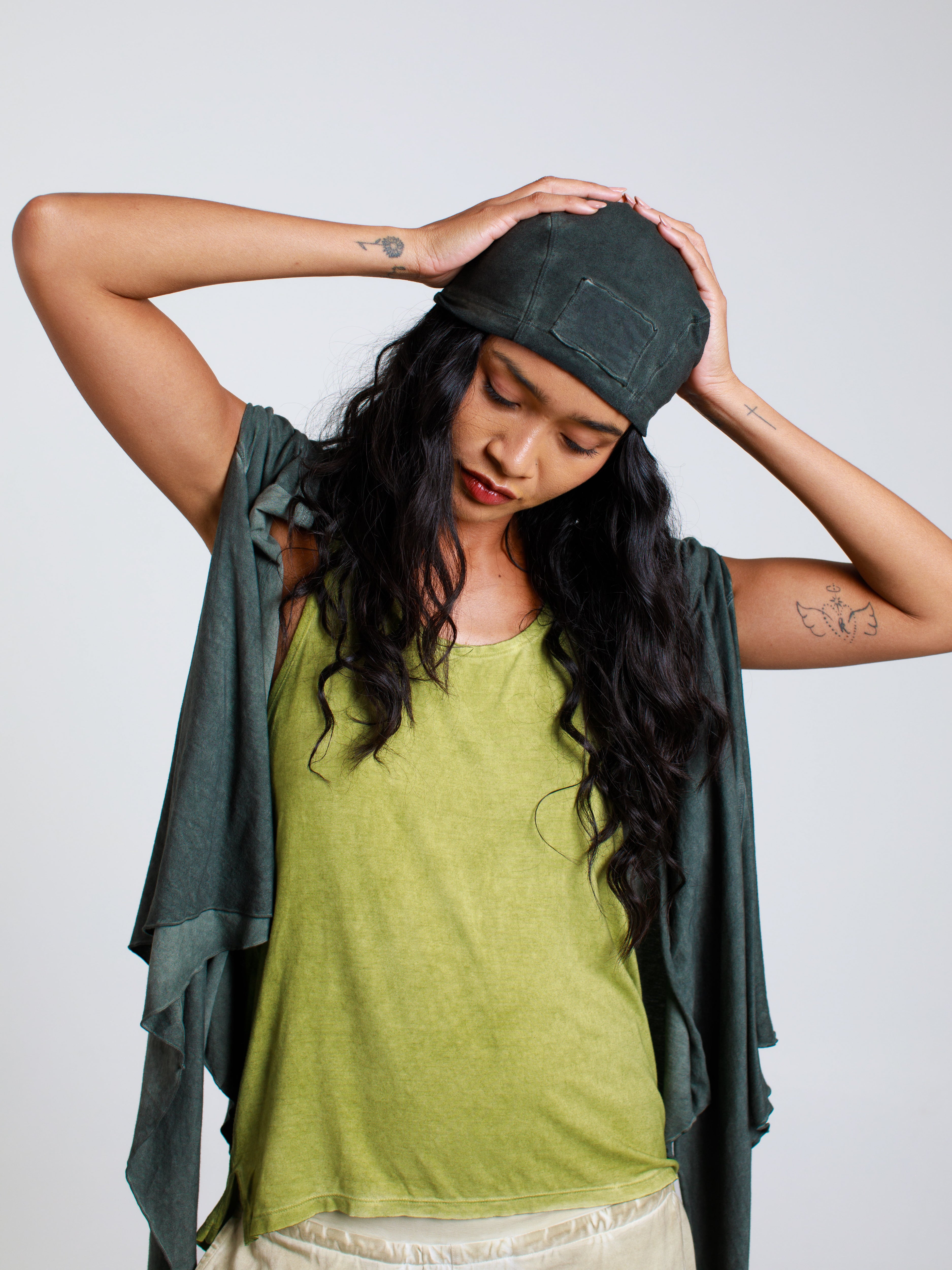 Back-Pleat Tank Top – Salsation Limited