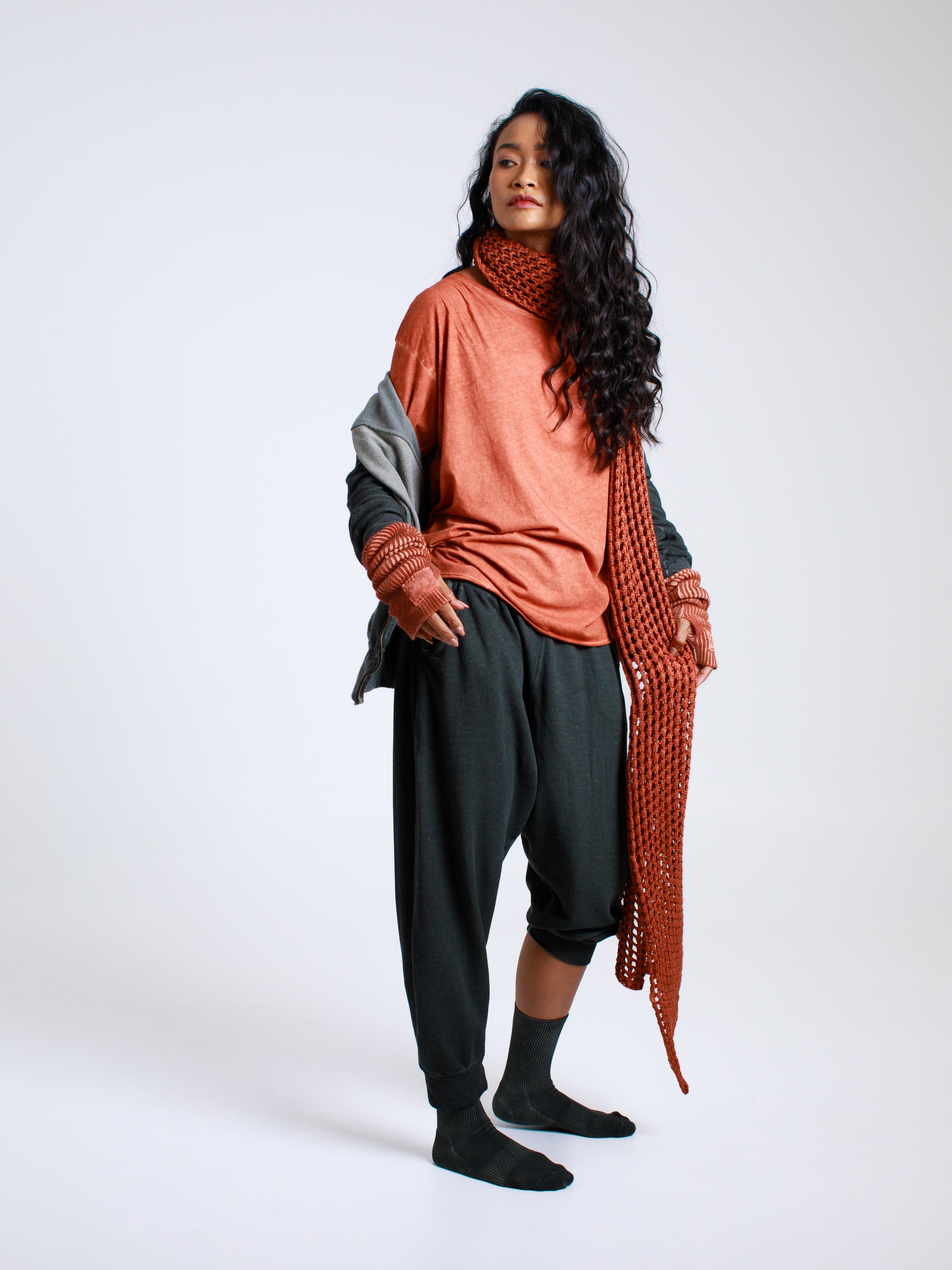 Oversized Round Neck T-Shirt
