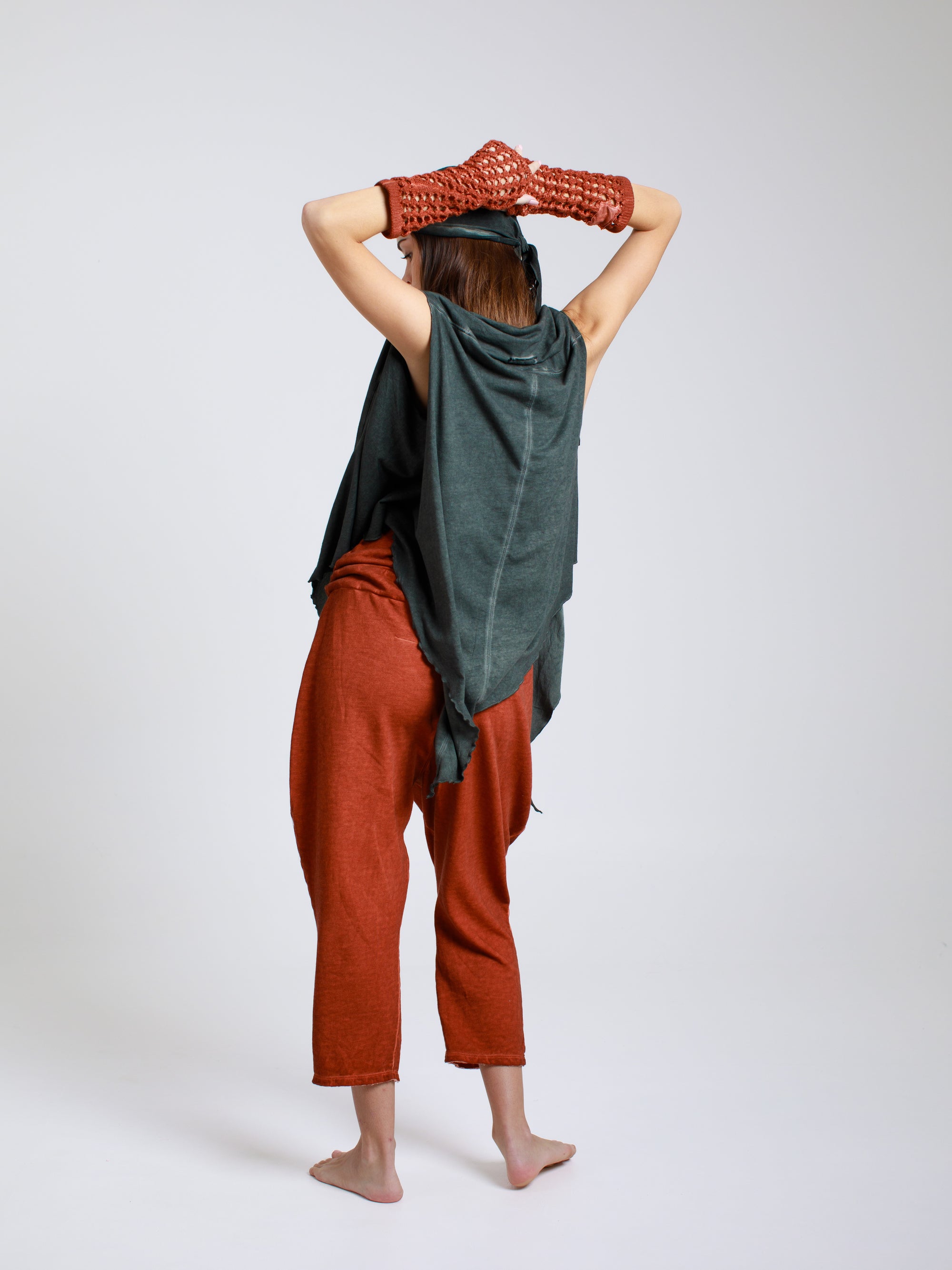 Shawl with Opening