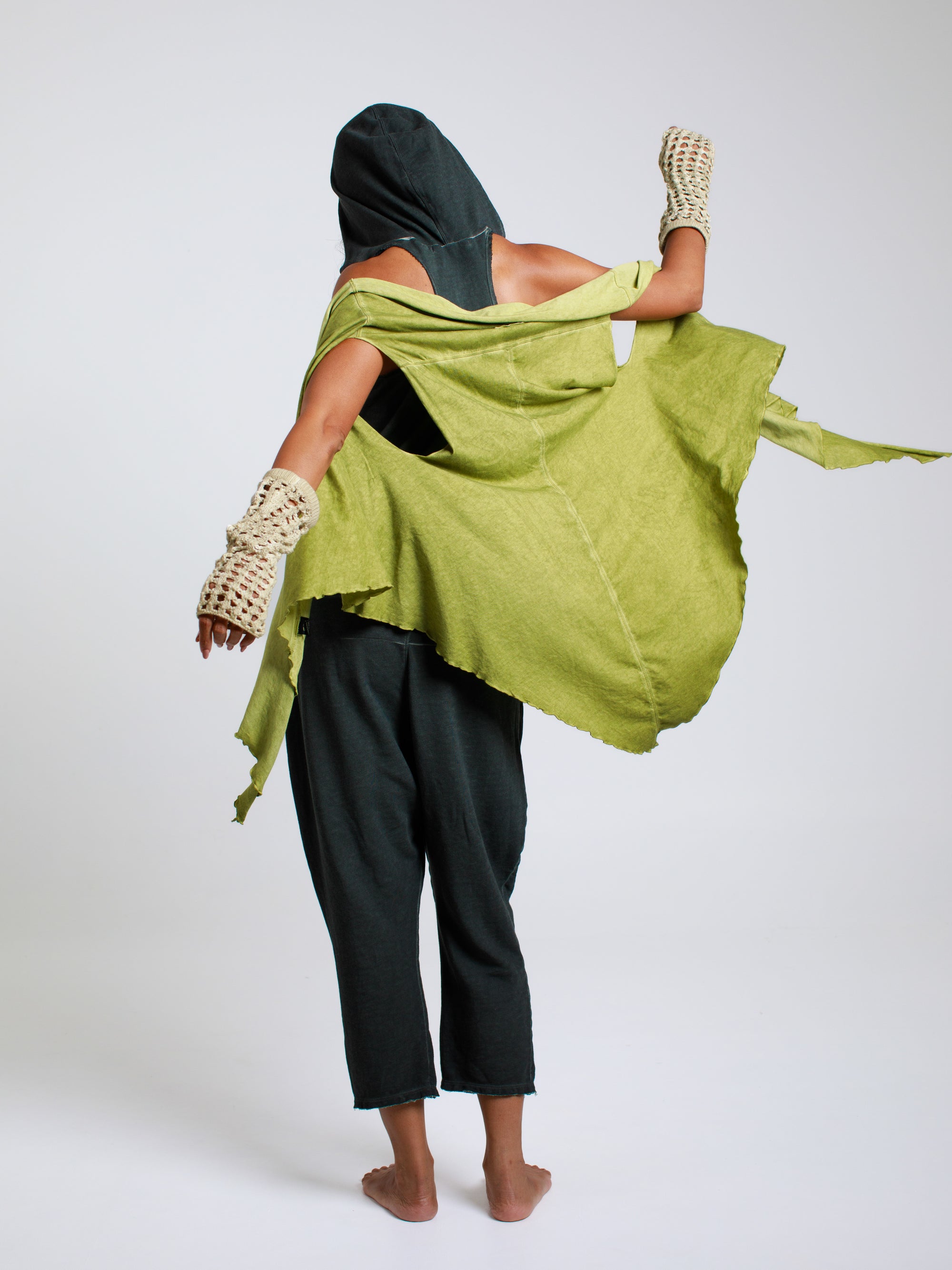 Shawl with Opening