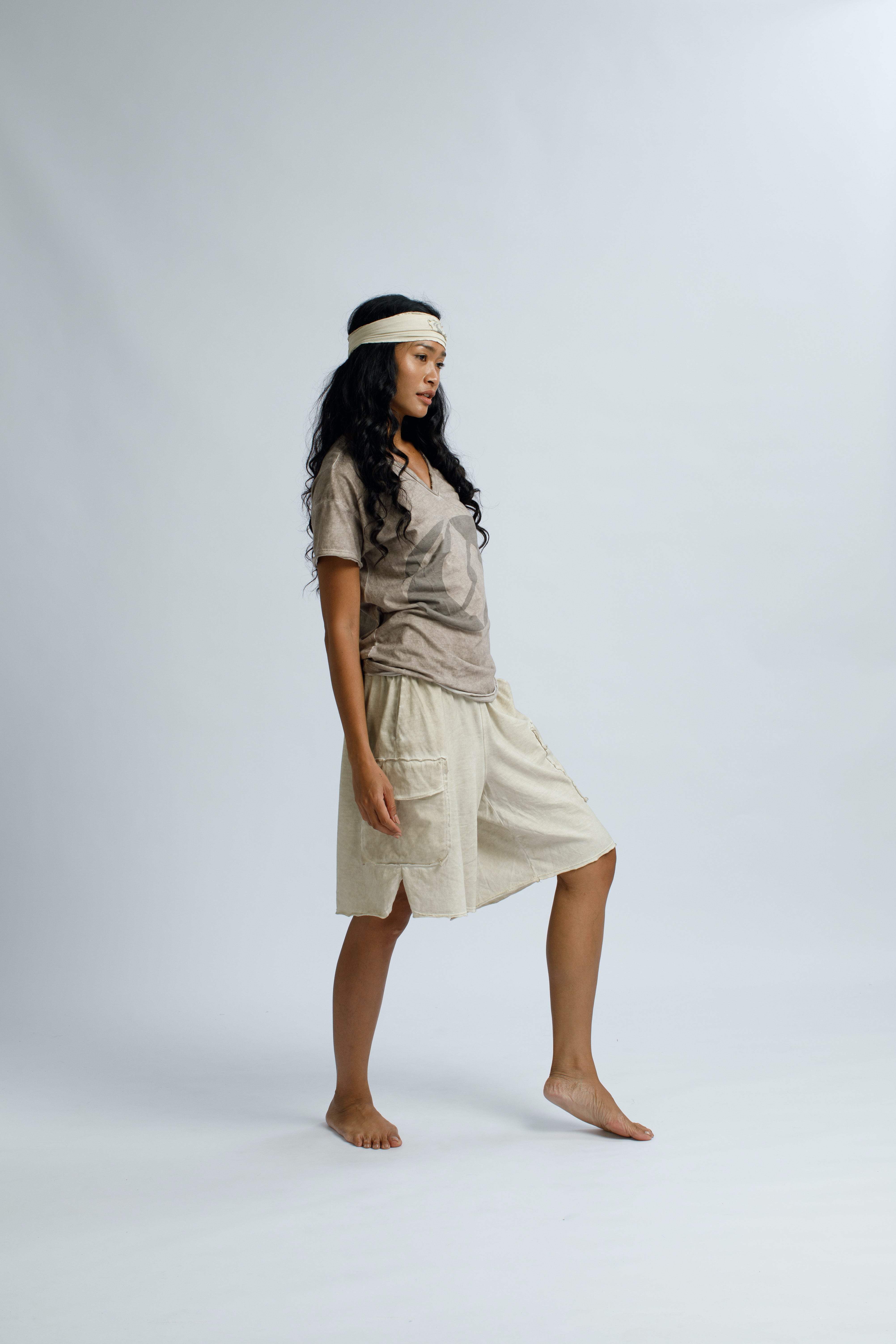 【新作】SALSATION WEAR TOPS！Dirty white V-Tshirt | Salsation Wear – Salsation Limited