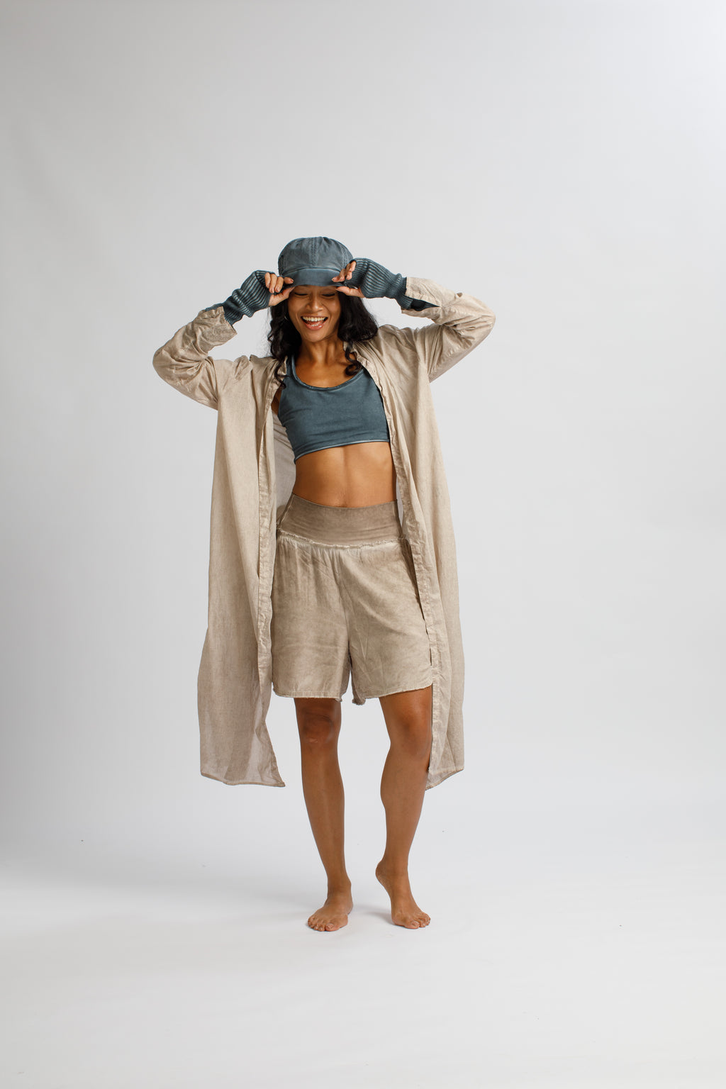 Split-Side Dance Shirt