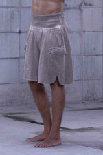 Unisex tie-dye shorts